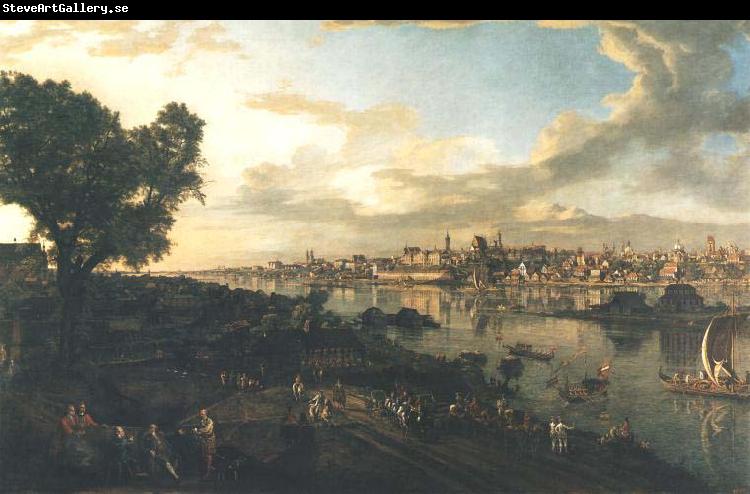 Bernardo Bellotto View of Warsaw from the Praga bank